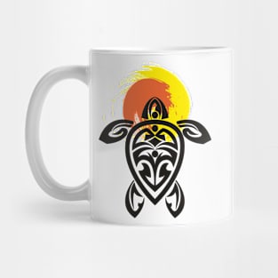 Tribal Turtle Island Sun Mug